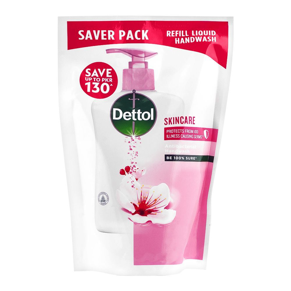 DETTOL SKINCARE  ANTIBACTERIAL HANDWASH 375ML REFIL