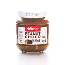 HERMAN PEANUT CHOCO SPREAD 350GM