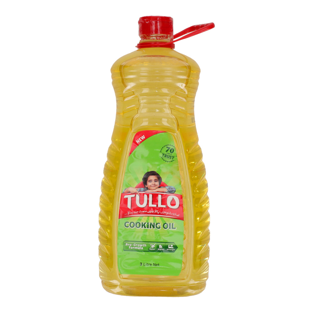 TULLO COOKING OIL BOTTLE 3LTR