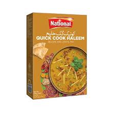 NATIONAL QUICK COOK HALEEM MASALA RECIPE AND LENTIL MIX 300GM