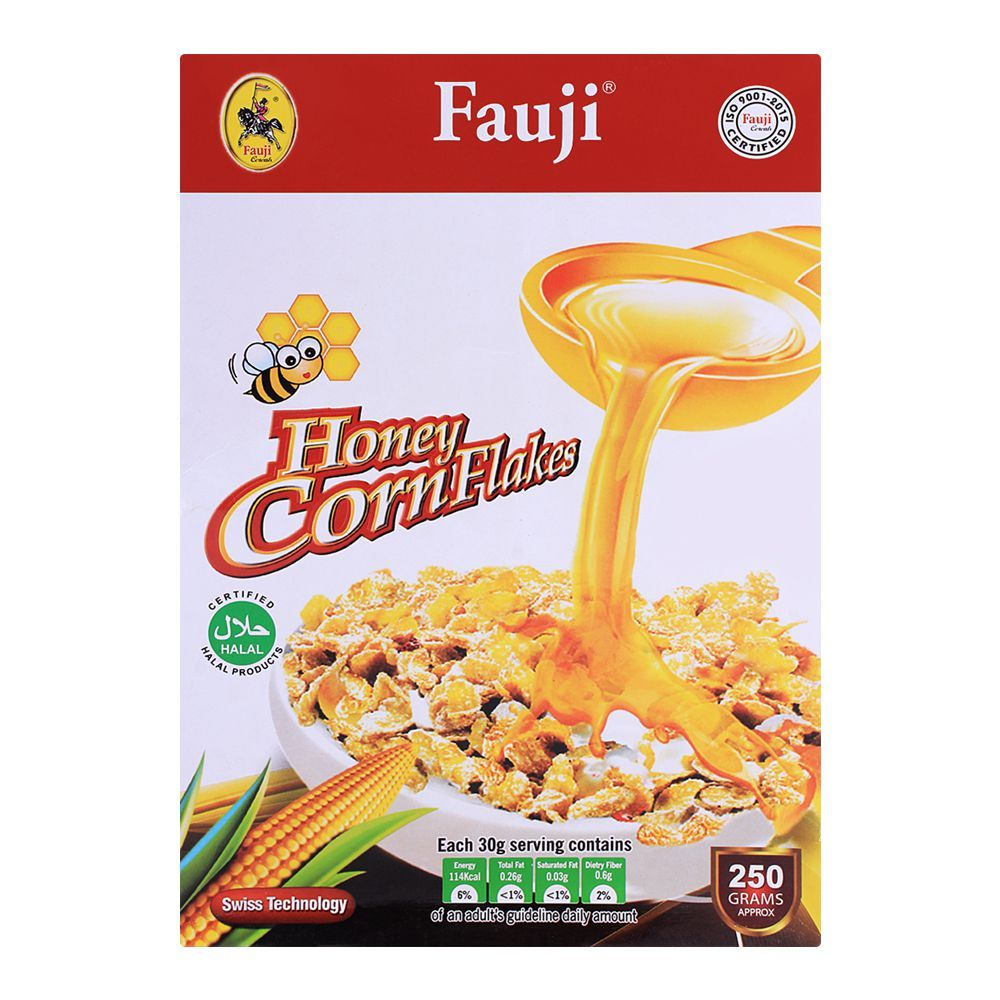 FAUJI HONEY CORN FLAKES 250GM