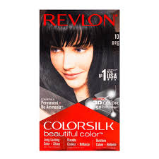 REVLON HAIR COLOR SILK BLACK 10