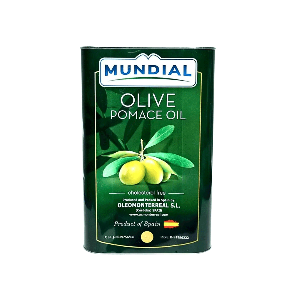 MUNDIAL OLIVE OIL POMACE TIN 4LTR