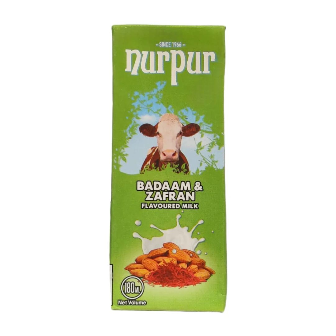 NURPUR BADAM & ZAFRAN MILK 180ML