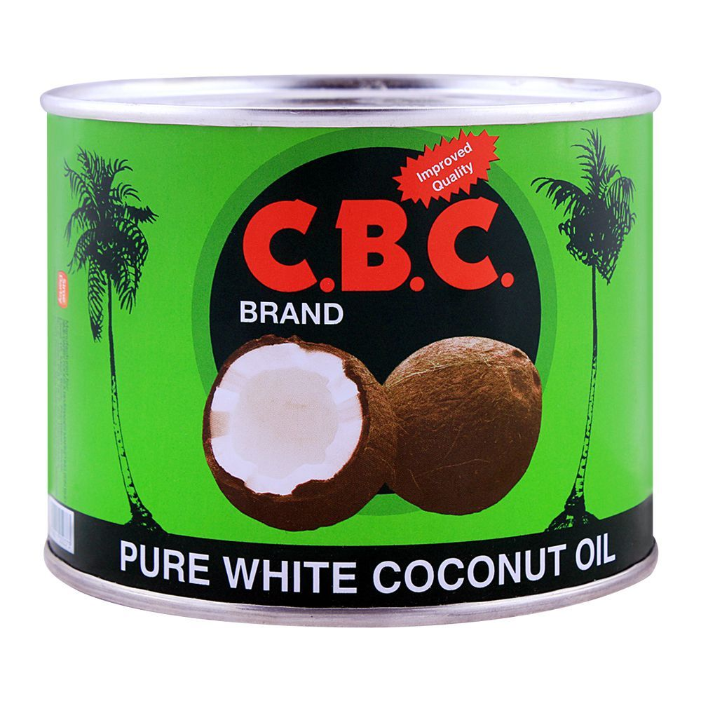 C.B.C BRAND PURE WHITE COCONUT OIL 400GM