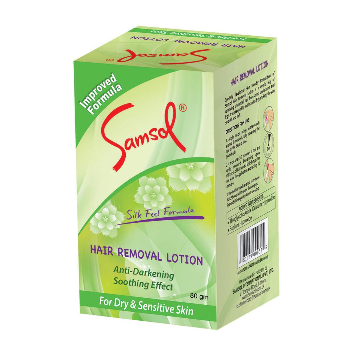 SAMSOL HAIR REMOVAL LOTION 80GM