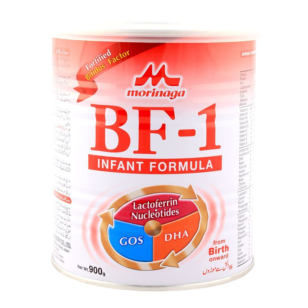 MORINAGA BF-1 INFANT FORMULA 900GM TIN