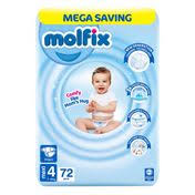 MOLFIX DIAPER MAXI NO4 72PCS