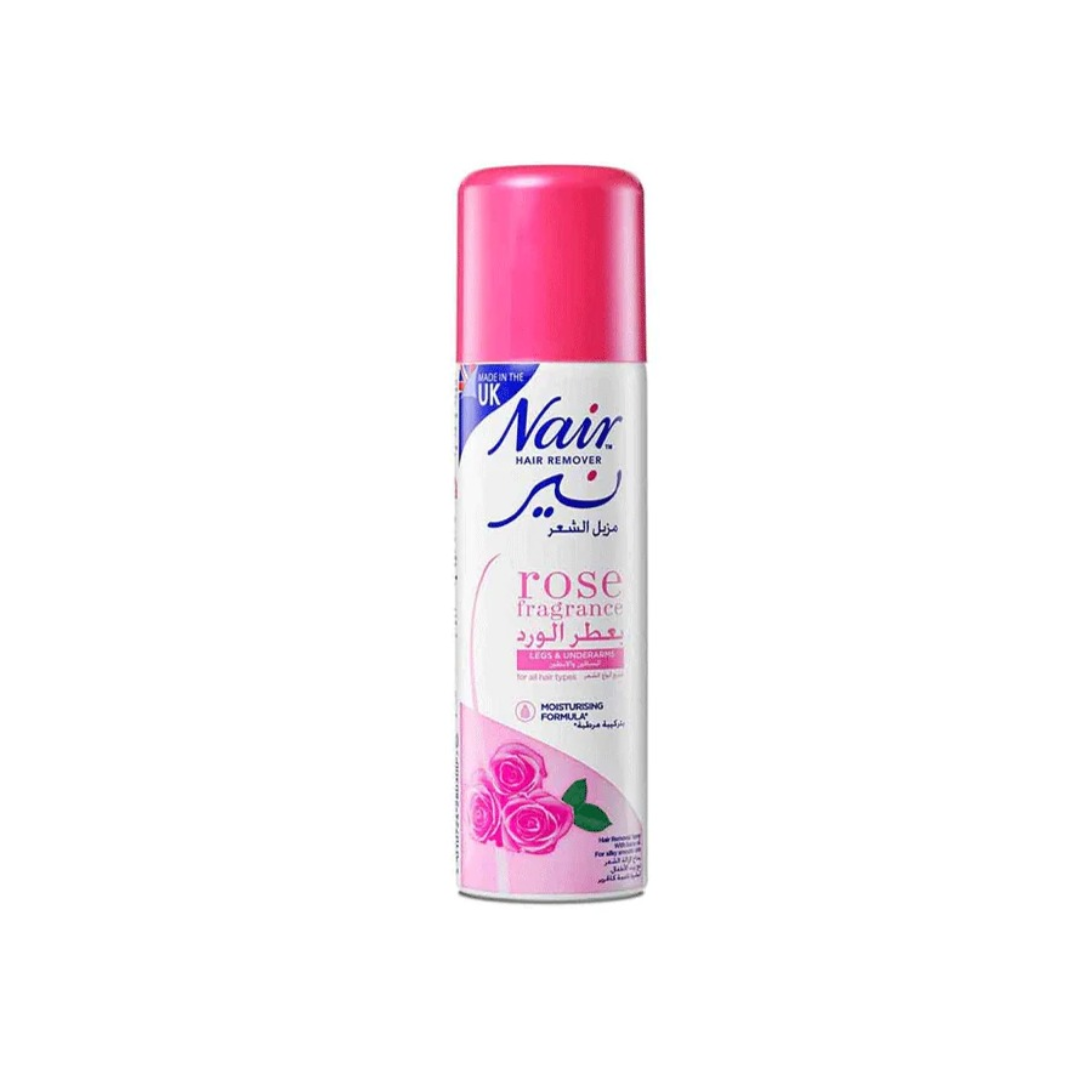 NAIR HAIR REMOVER SPRAY WITH ROSE FRAGANCE 200ML