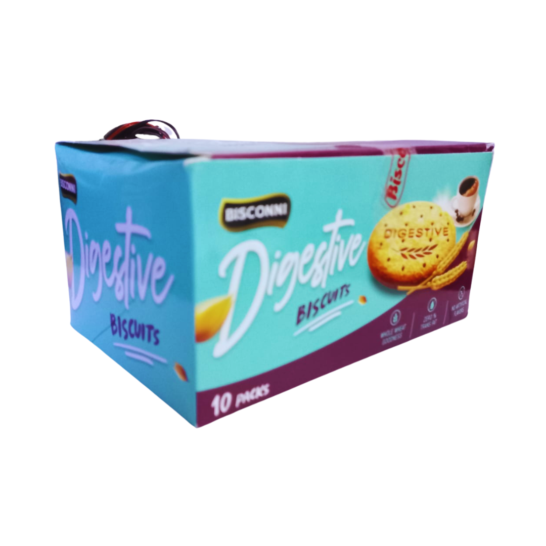 BISCONNI DIGESTIVE BISCUITS 30GM 10PCS BOX