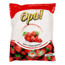 OPA JUICY STRAWBERRIES FROZEN 500G