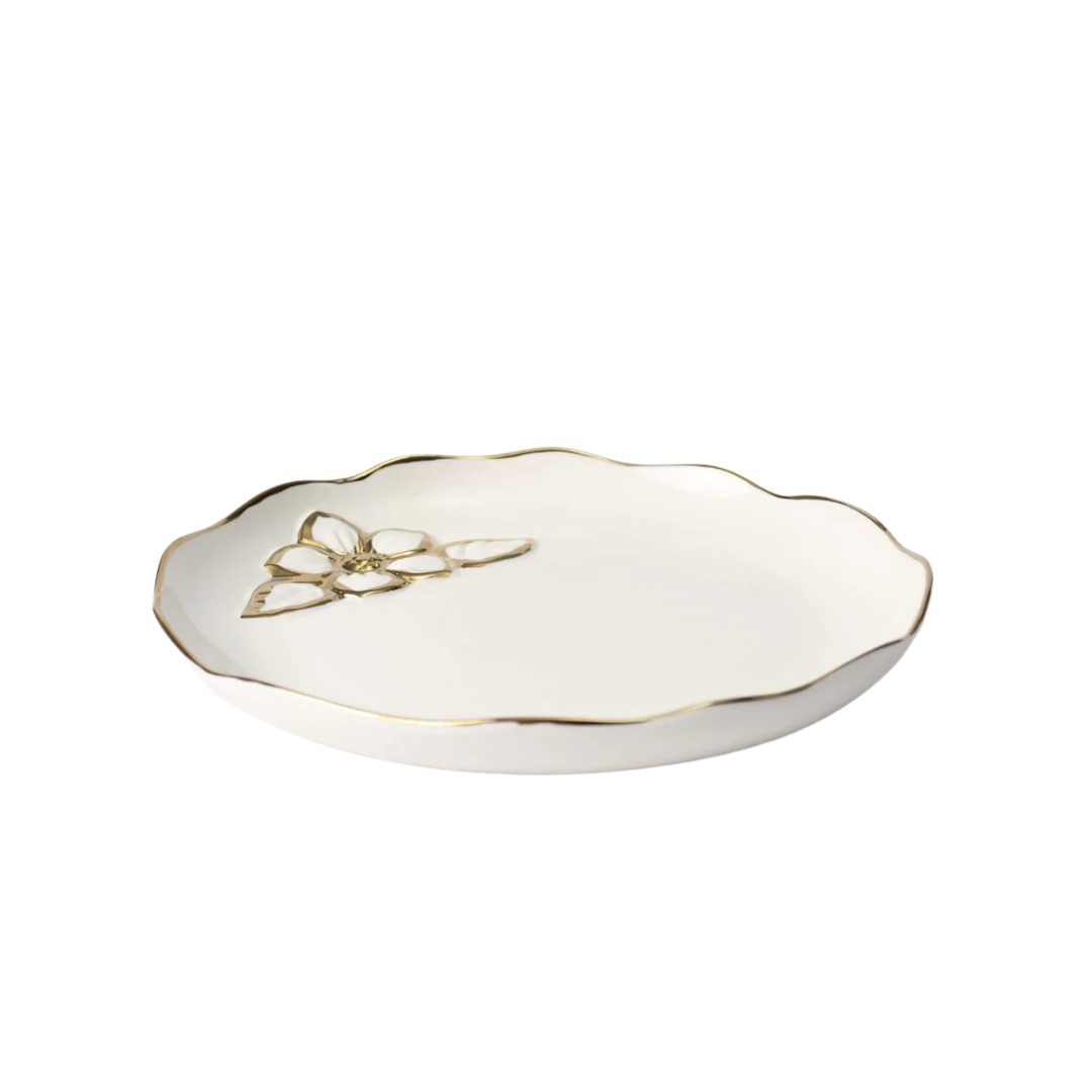 SUPER DINE CERAMIC FLOWER DISH MF22345-9