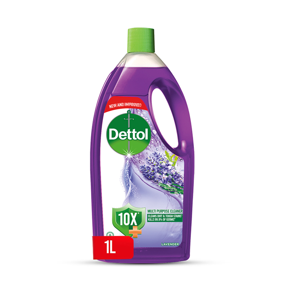 DETTOL FLOOR CLEANER LAVENDER 10X 1LTR