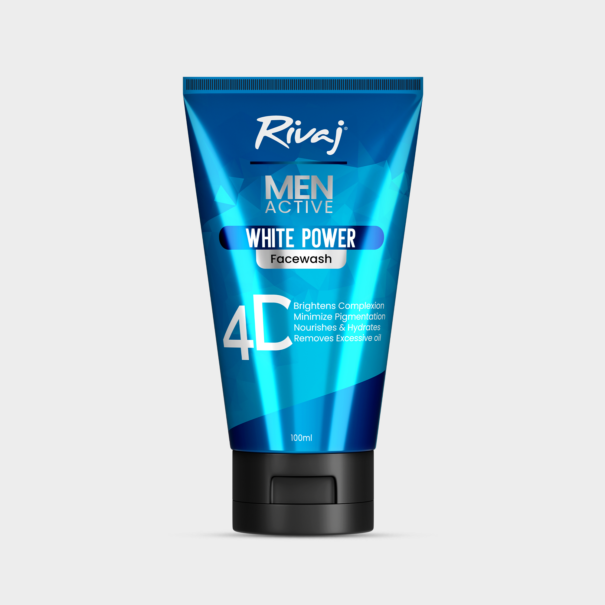 RIVAJ MEN ACTIVE FACE WASH 100ML