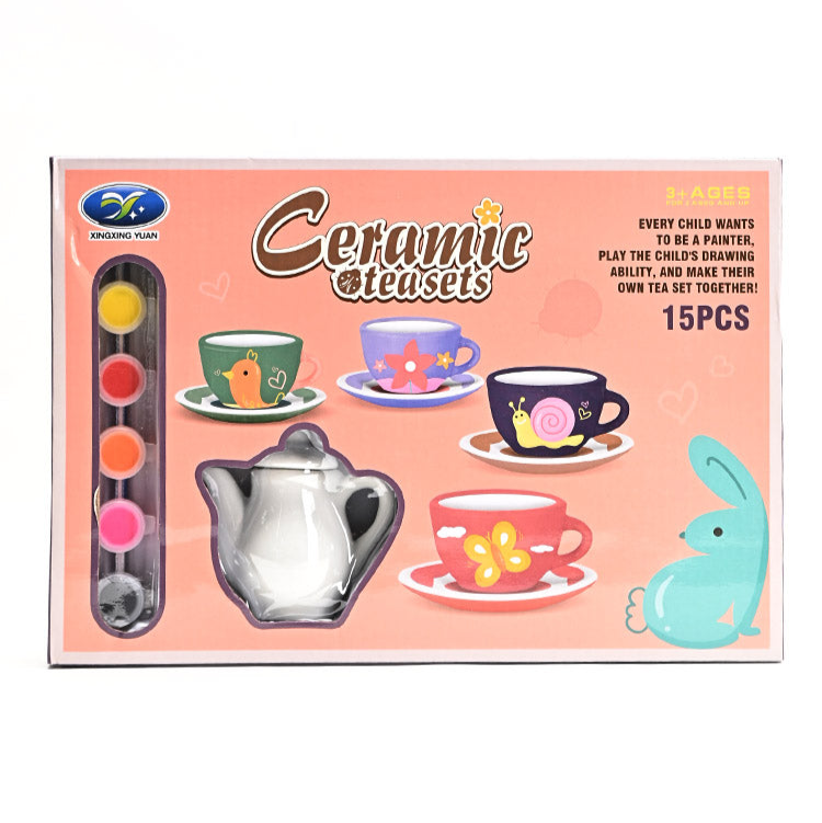 CERAMIC TEA SET DIY 868-E10