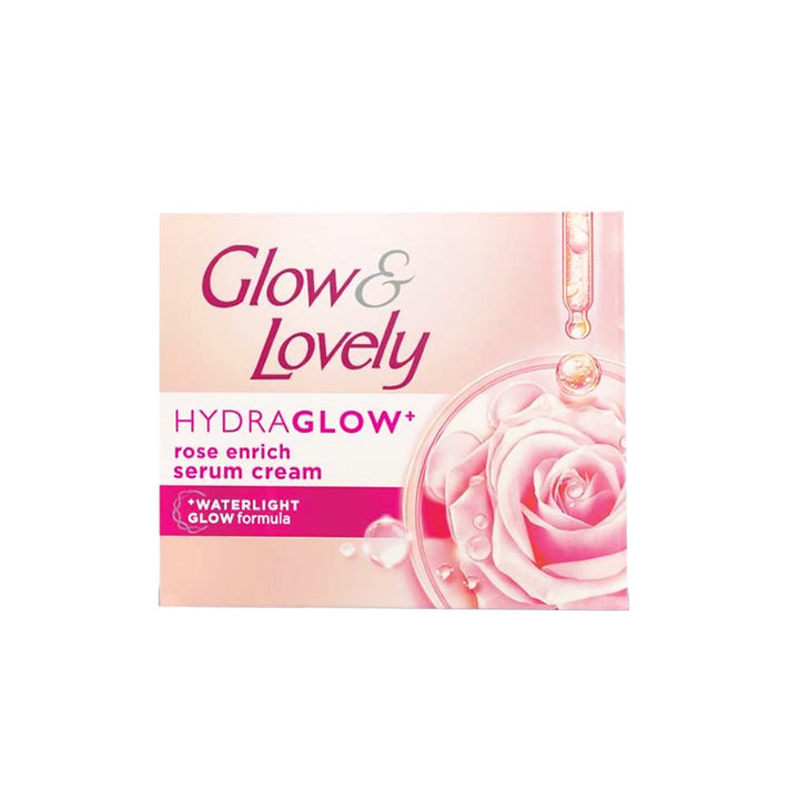 GLOW & LOVELY HYDRA GLOW ROSE ENRICH SERUM CREAM 60GM