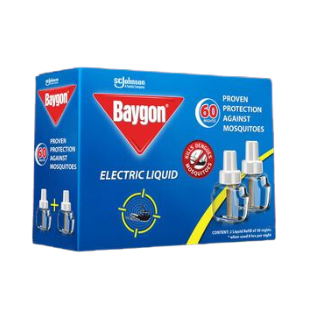 BAYGON ELECTRIC LIQUID ANTI MOSQUITES 2X REFILL