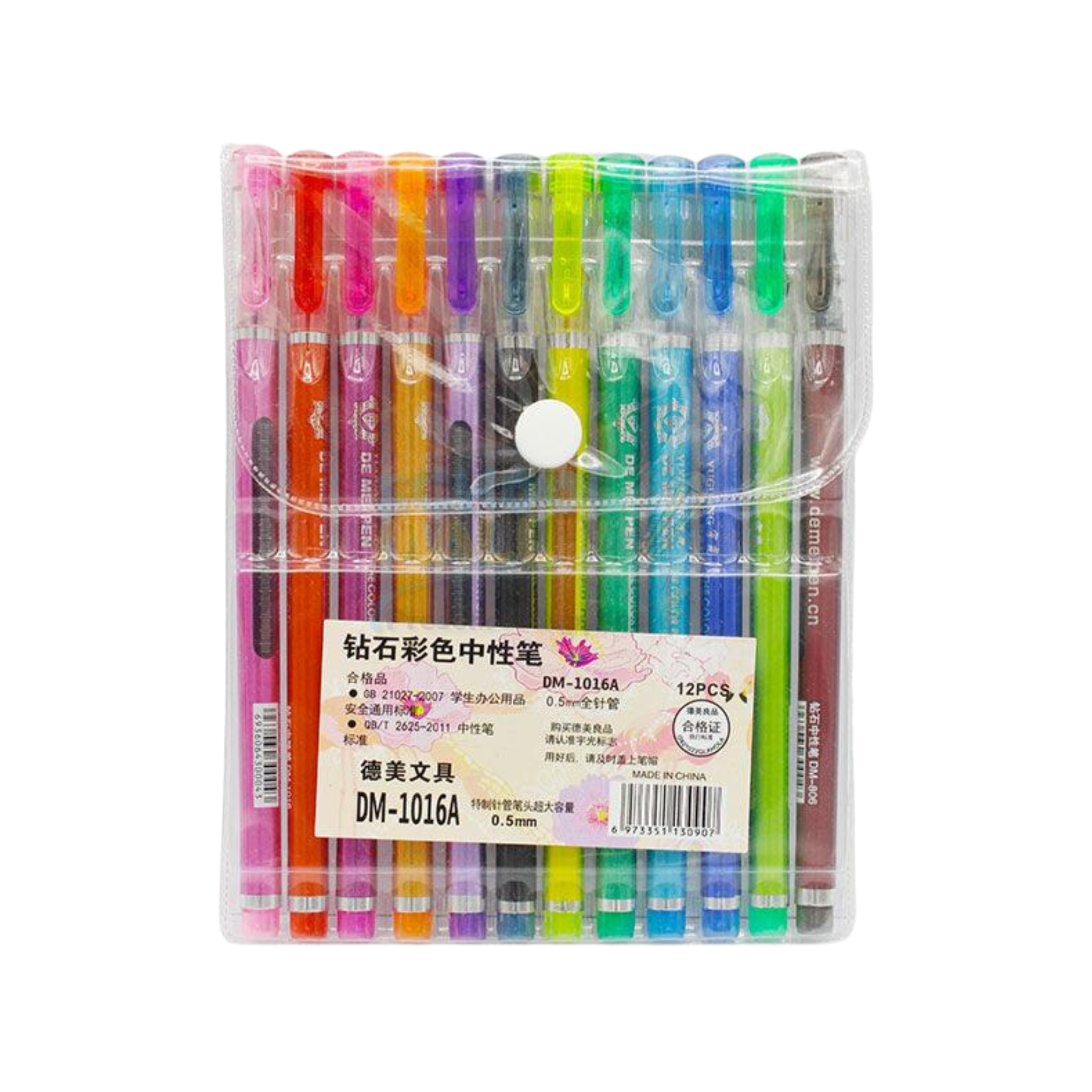 GEL PEN 0.5MM 12PCS PACK