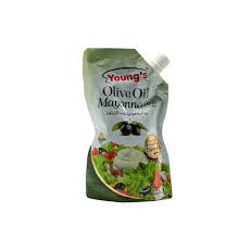 YOUNGS OLIVE OIL MAYONNAISE POUCH 200ML