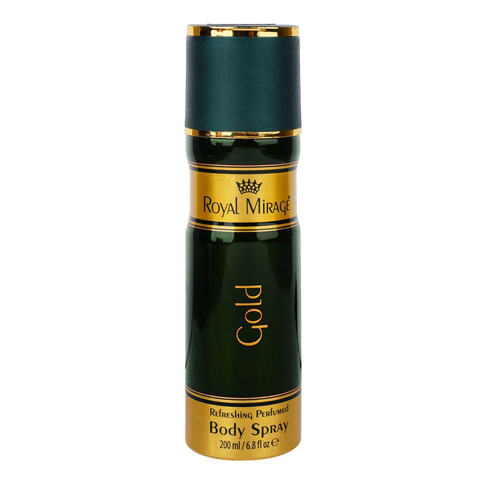 ROYAL MIRAGE BODYSPRAY GOLD 200ML