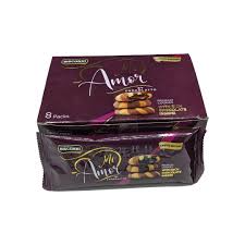 BISCONNI MI AMOR PREMIUM COOKIES WITH RICH CHOCOLATE 30GM 8PCS BOX