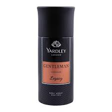 YARDLEY LONDON GENTLEMAN LEGACY BODY SPRAY FOR MEN 150ML