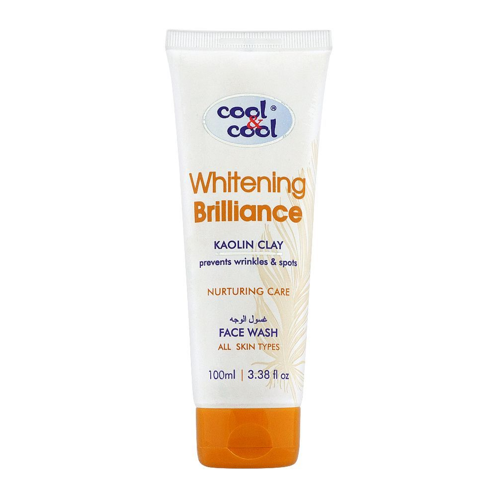 COOL & COOL WHITENING BRILLIANCE NURTURING CARE FACE WASH 100ML