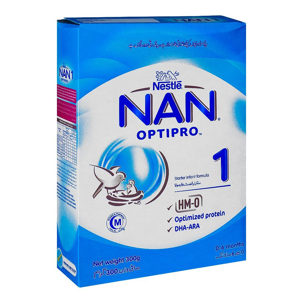 NESTLE NAN OPTIPRO-1 300GM 0-6 MONTHS