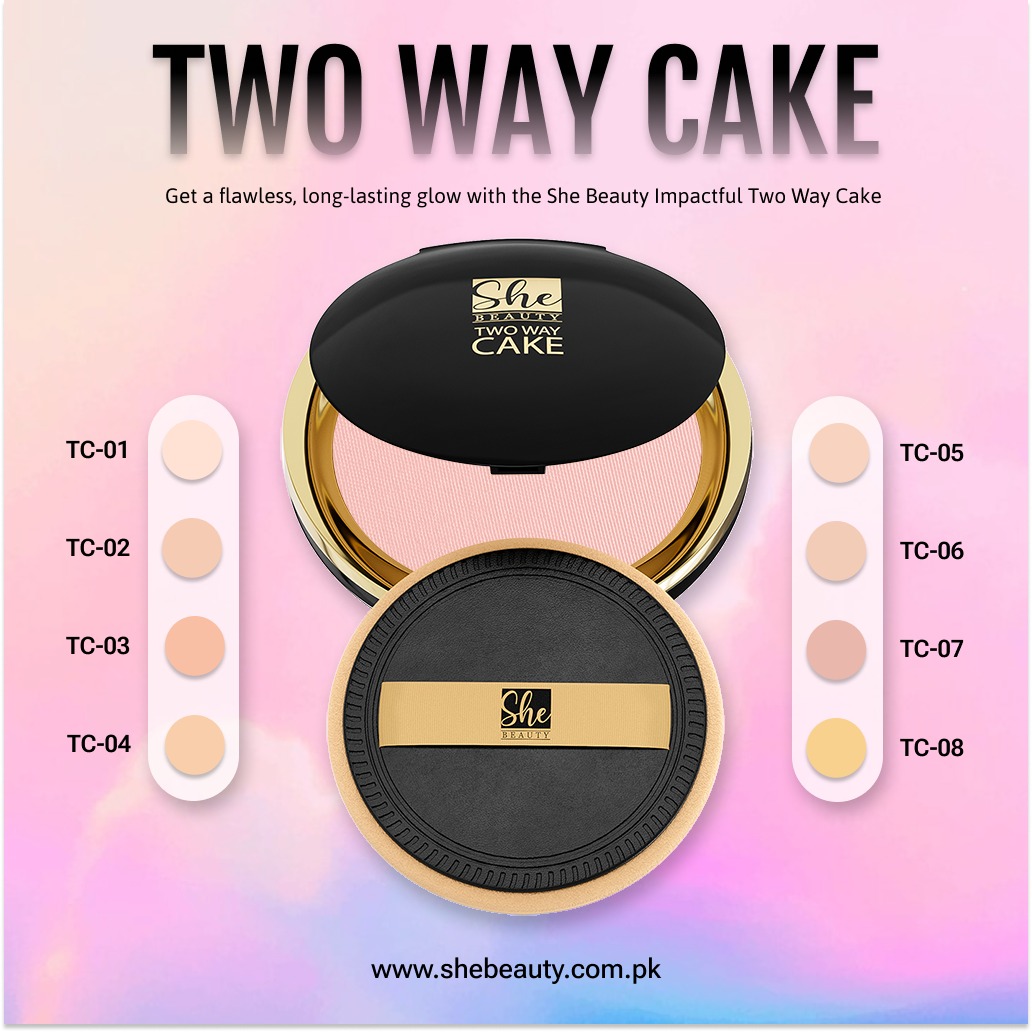 SHE BEAUTY TWO WAY CAKE TC-03