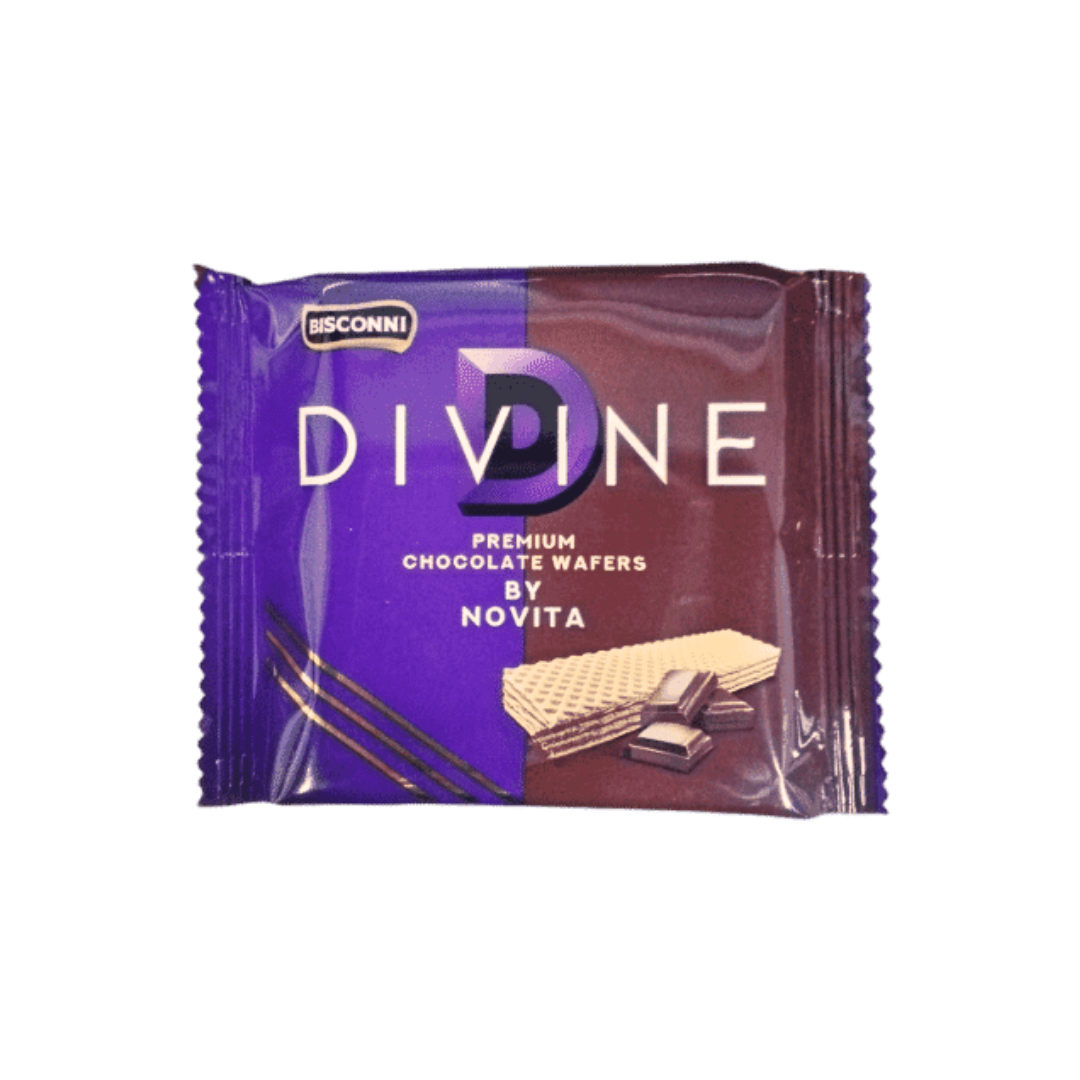 BISCONNI DIVINE CHOCOLATE WAFERS 25GM