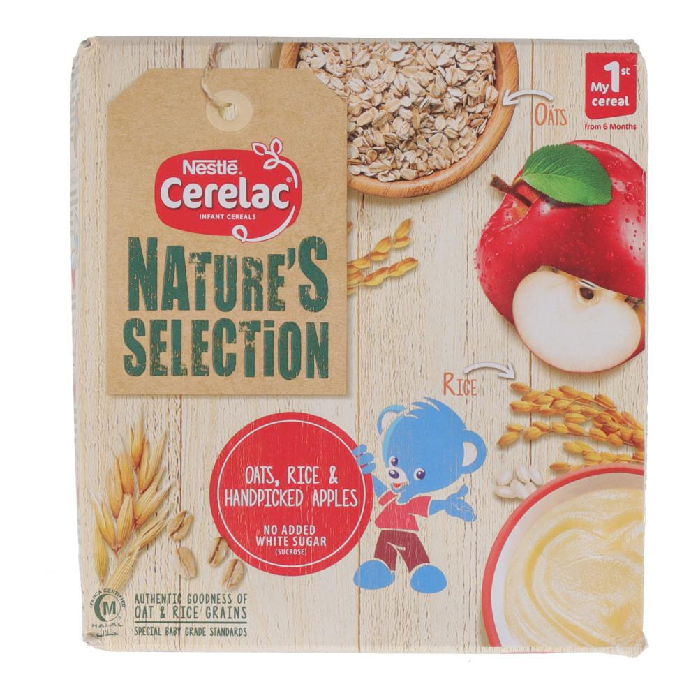 NESTLE CERELAC MULTIGRAIN OATS, RICE & APPLES 175GM