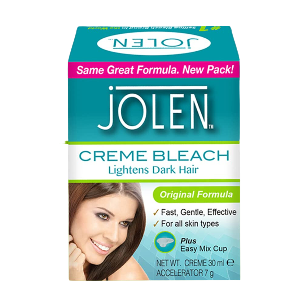 JOLEN CREAM BLEACH ORIGINAL FORMULA 30ML 7ML ACCELATOR