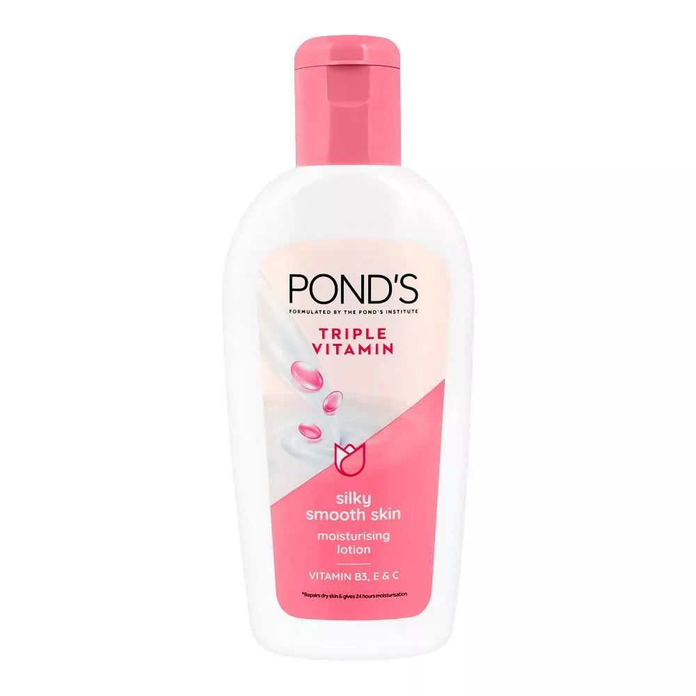 PONDS TRIPLE VITAMIN SILKY SMOOTH SKIN 200ML