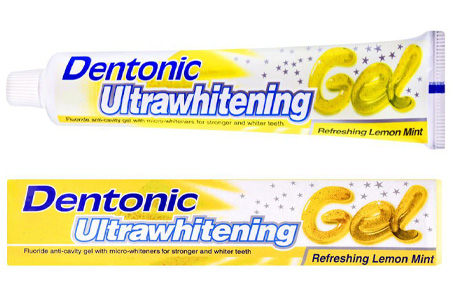 DENTONIC ULTRAWHITENING GEL REFRESHING LEMONMINT GEL 70GM.