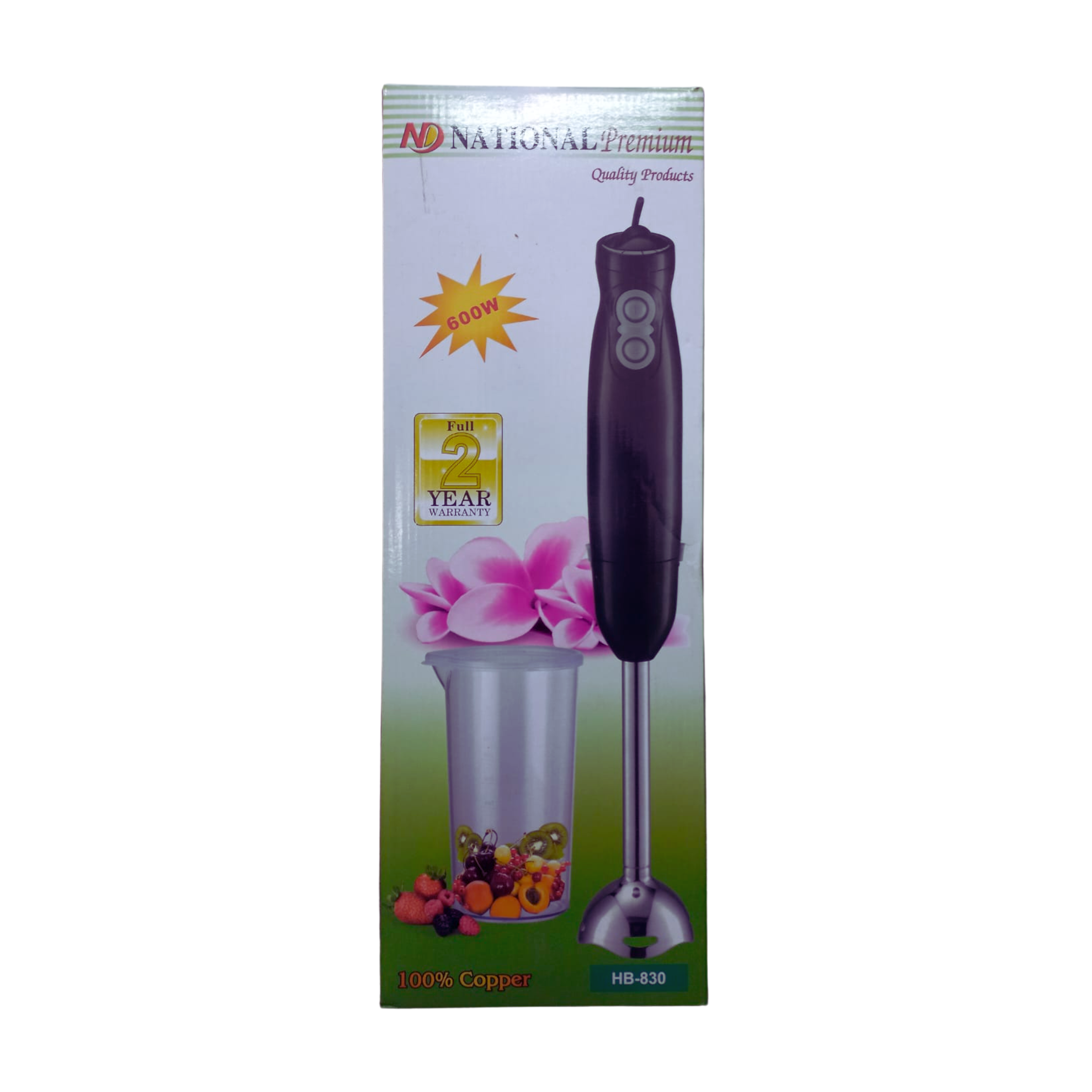 NATIONAL PREMIUM HAND BLENDER HB-830