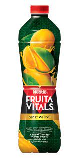 NESTLE JUICE FRUITA VITALS ROYAL MANGOES NECTAR 1LTR