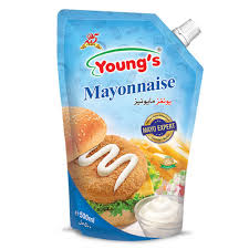 YOUNGS MAYONNAISE POUCH 500ML