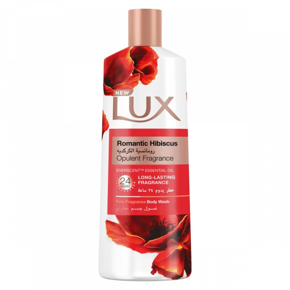 LUX ROMANTIC HIBISCUS BODY WASH 250ML