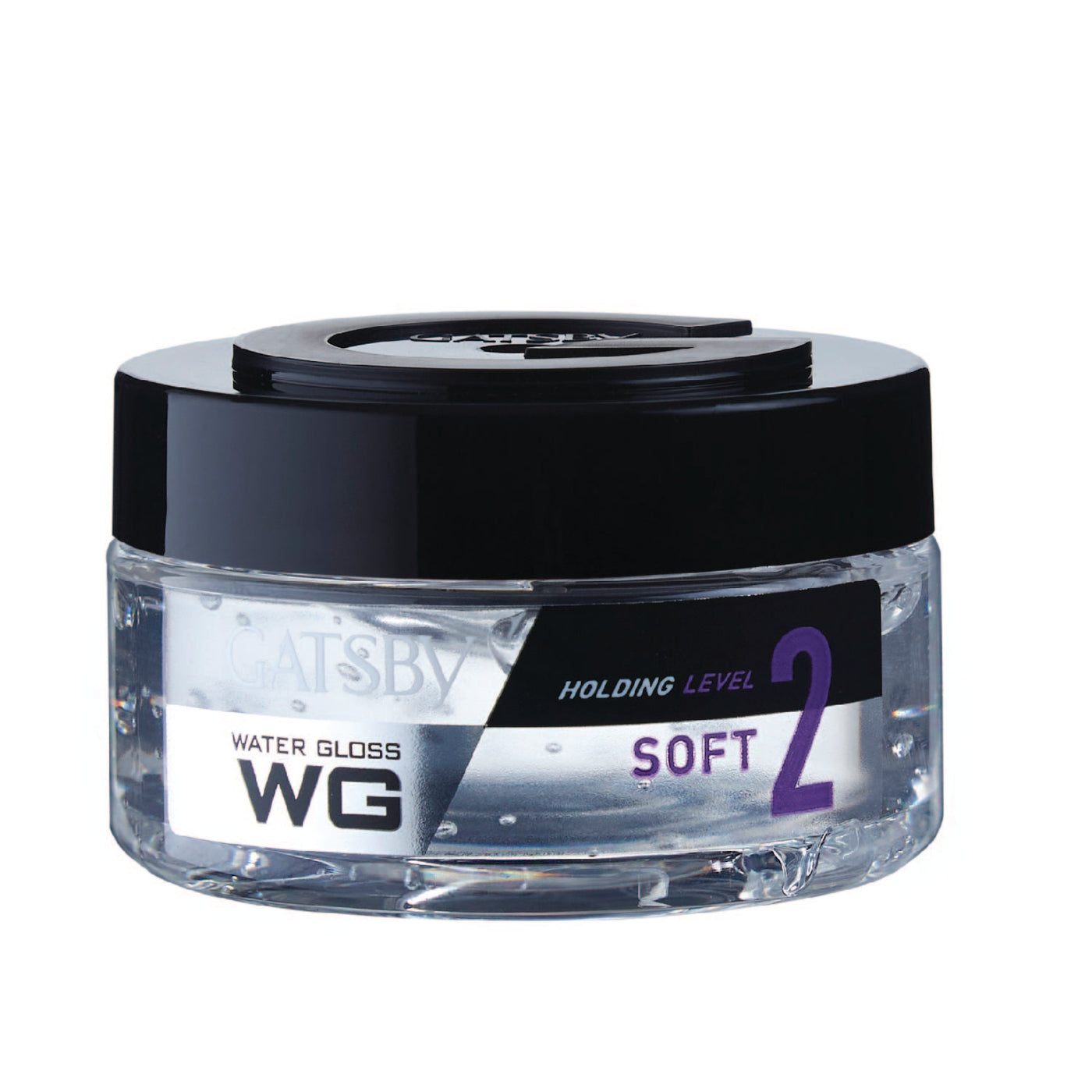 GATSBY HAIR GEL WATER GLOSS HOLDING LEVEL 2 SOFT 75GM