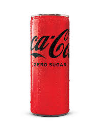 COCACOLA COKE ZERO CAN SLIM 250ML