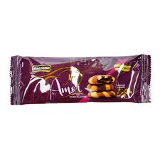 BISCONNI MI AMOR PREMIUM COOKIES WITH RICH CHOCOLATE 30GM