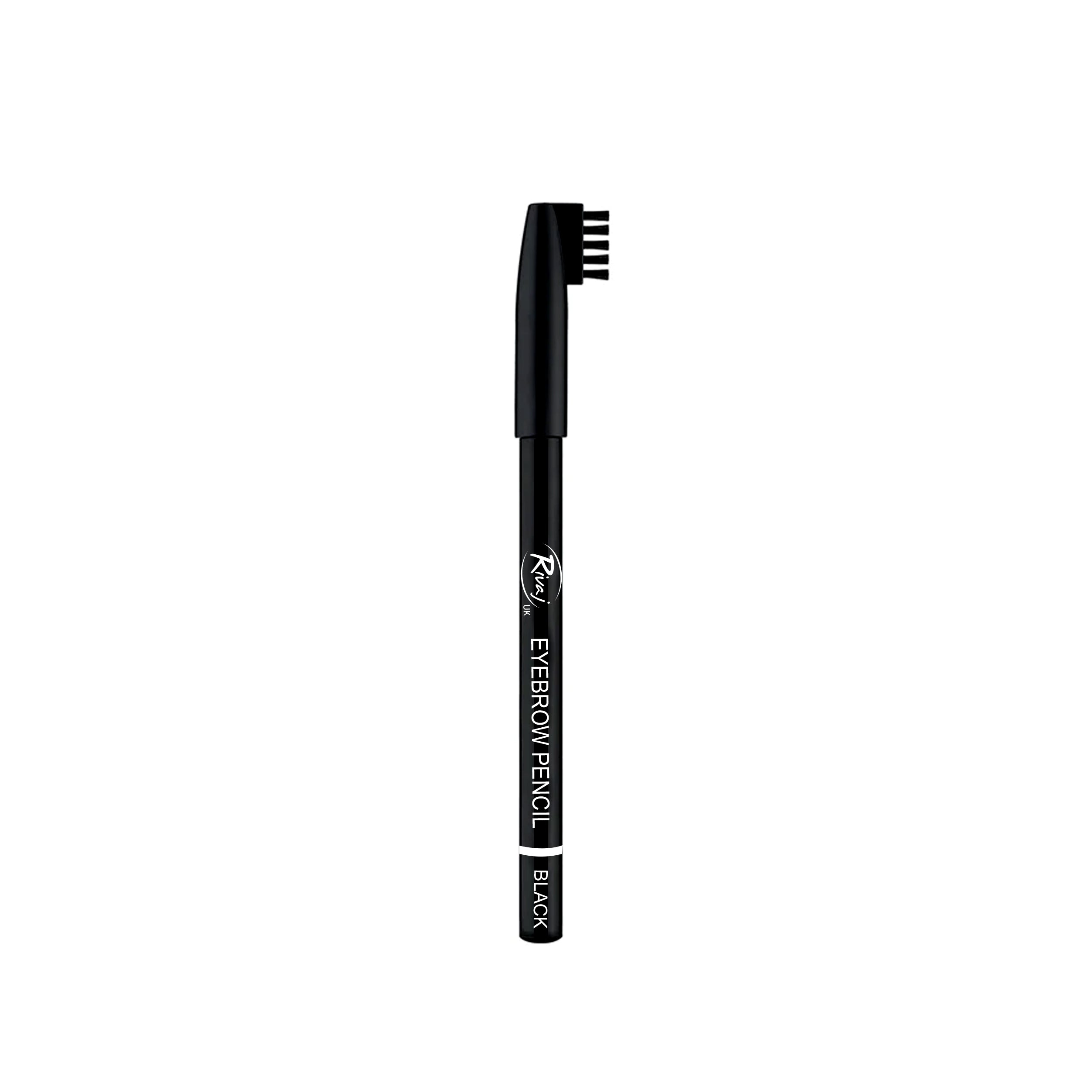 RIVAJ LIP & EYE BROW PENCIL BLACK WITH COMB