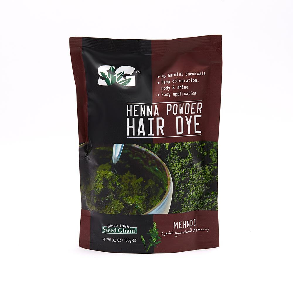 SAEED GHANI HENNA POWDER HAIR DYE 100GM