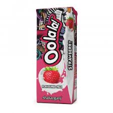 OOLALA STRAWBERRY FLAVOURED MILK 180ML