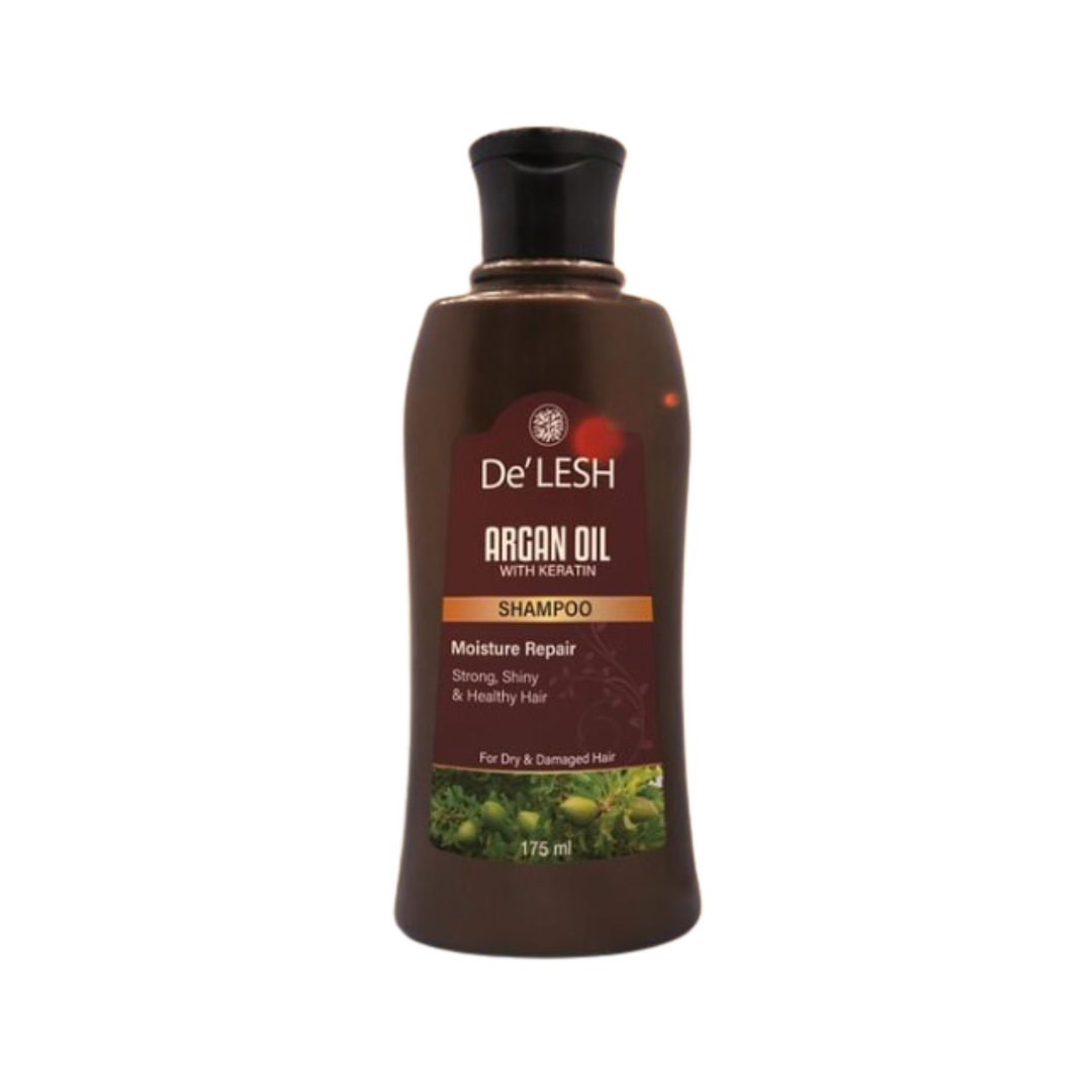 DeLESH ARGAN OIL SHAMPOO MOISTURE REPAIR 175ML