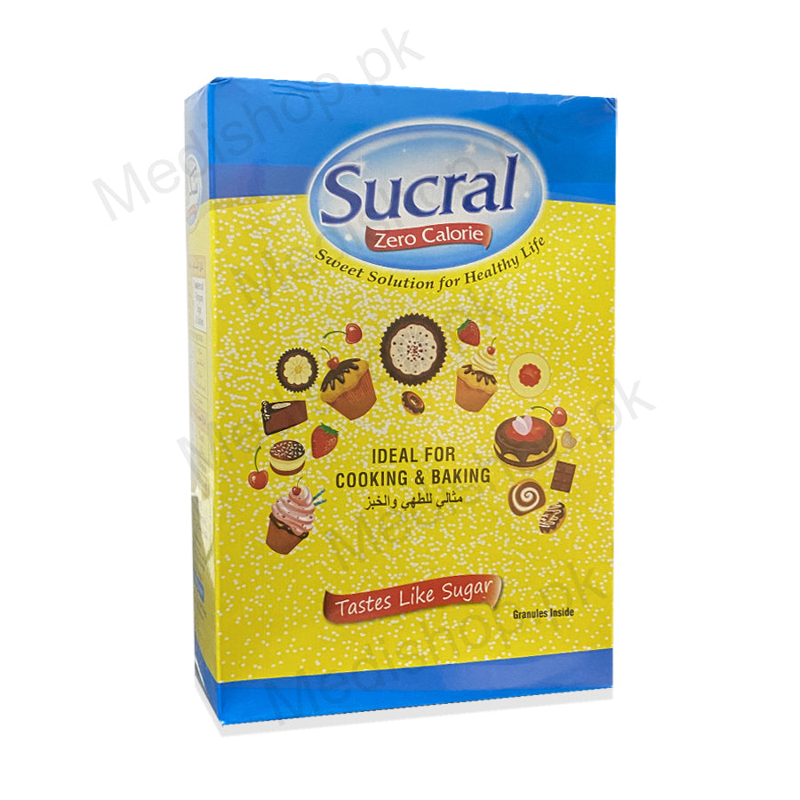 SUCRAL ZERO CALORIE SWEETNER FOR COOK & BAKING 100GM