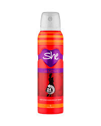 SHE IS LOVE BODY SPRAY 150ML