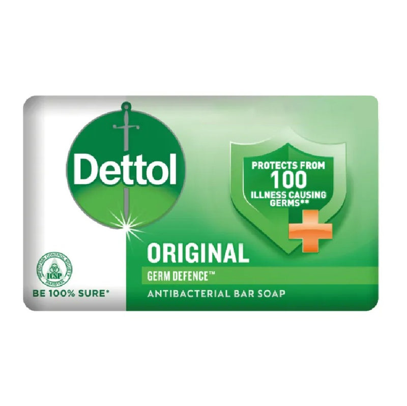 DETTOL ORIGINAL GERM DEFENCE ANTIBACTERIAL BAR SOAP 175GM