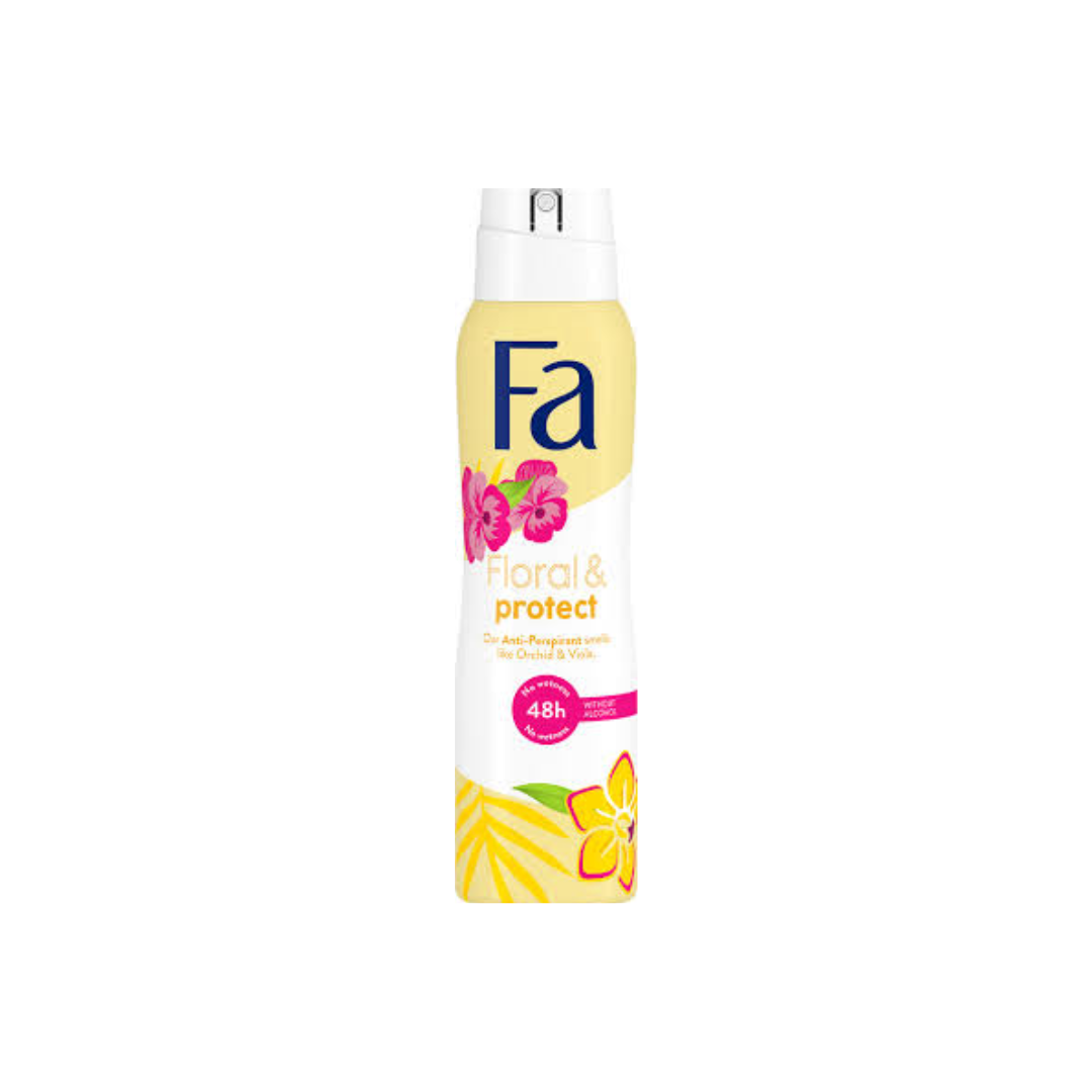 FA FLORAL & PROTECT ANTI-PERSPIRANT SPRAY 150ML