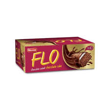 BISCONNI CAKES FLO CHOCOLATE 8.6GM 24PCS BOX